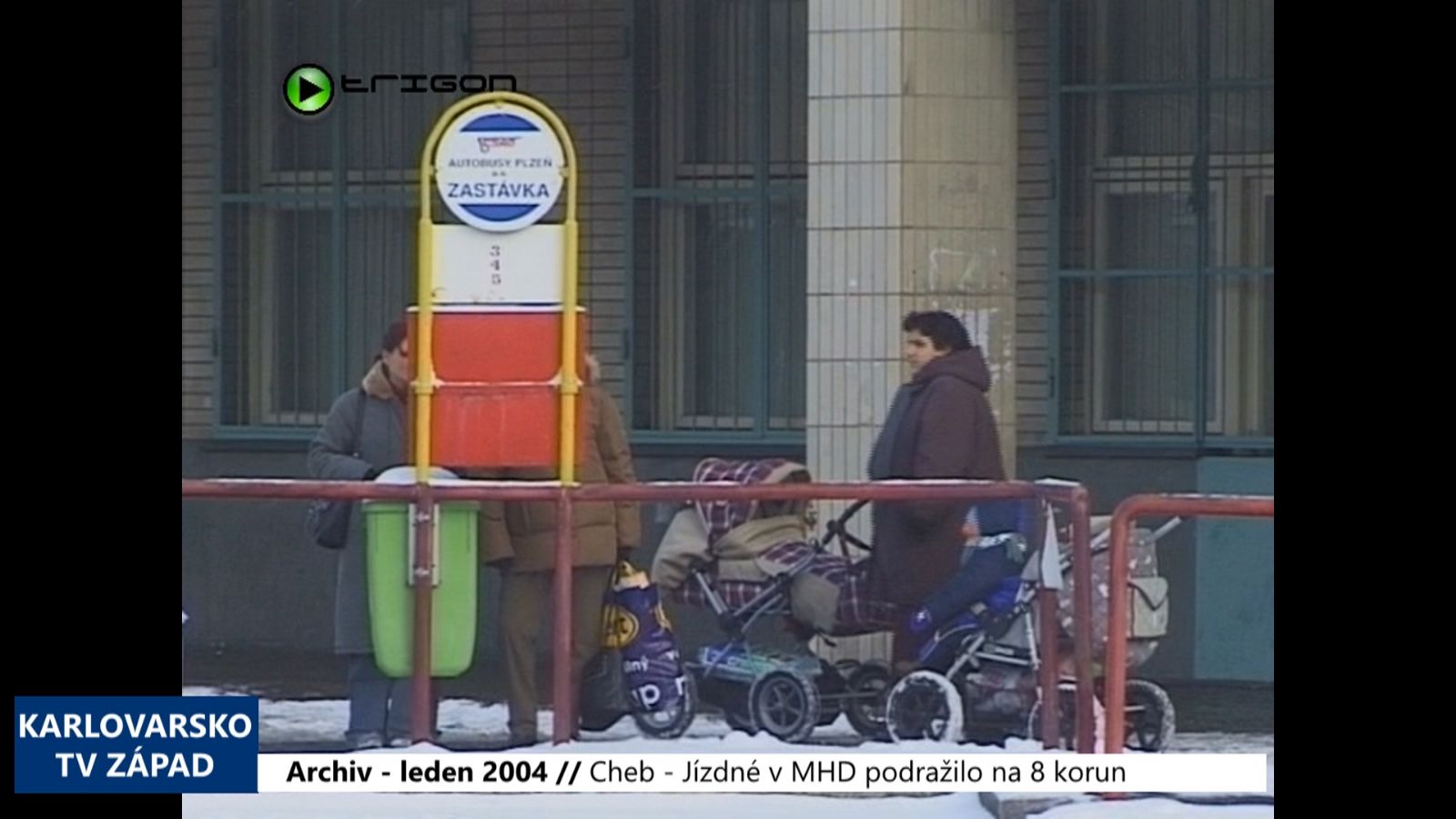 2004 – Cheb: Jízdné v MHD podražilo na 8 korun (TV Západ)