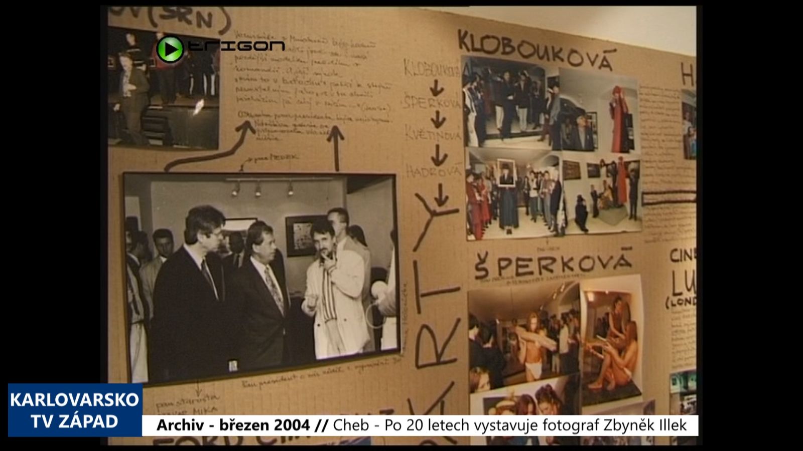 2004 – Cheb: Po 20 letech vystavuje fotograf Zbyněk Illek (TV Západ)