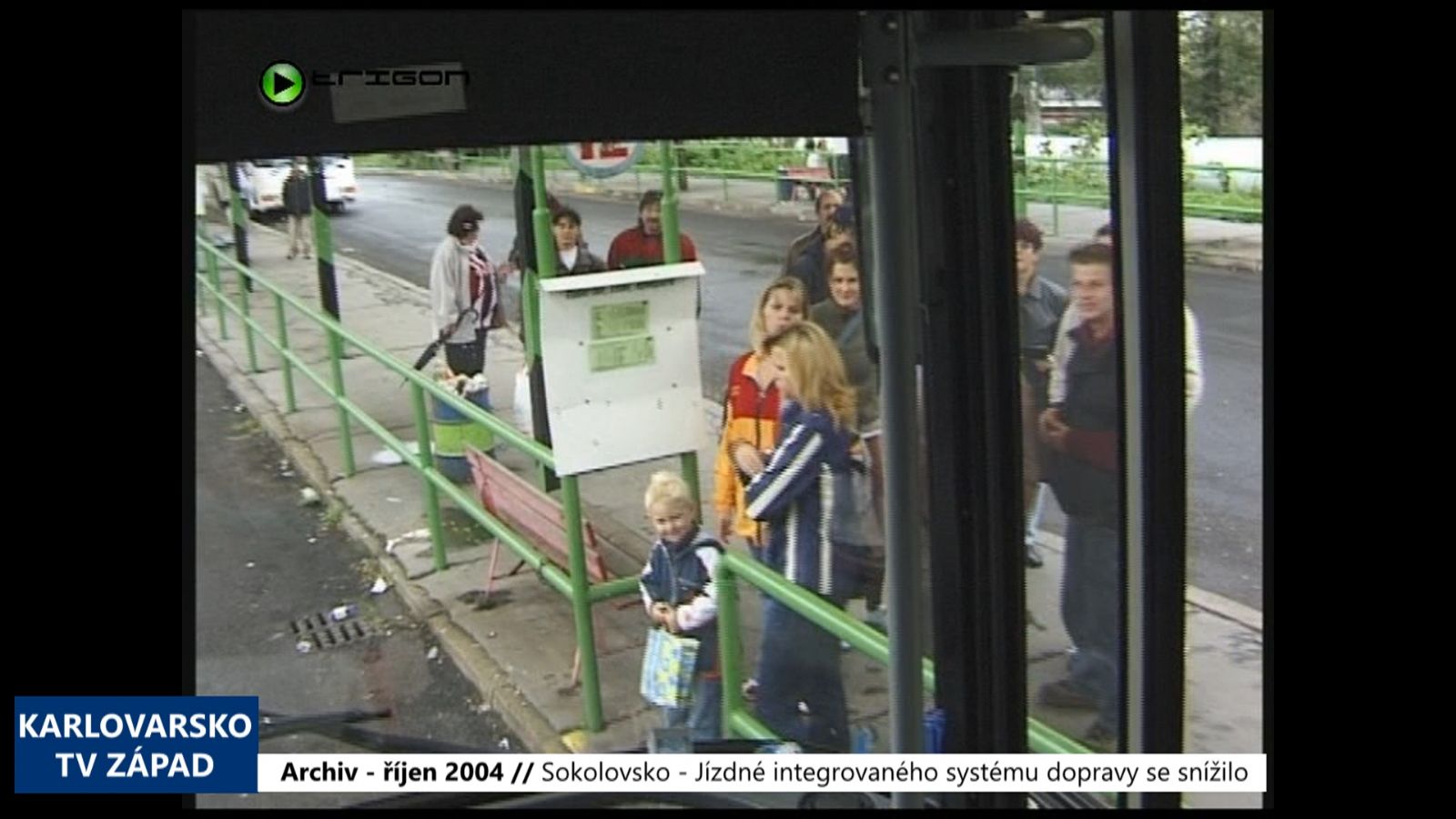 2004 – Sokolovsko: Jízdné integrovaného systému dopravy se snížilo (TV Západ)