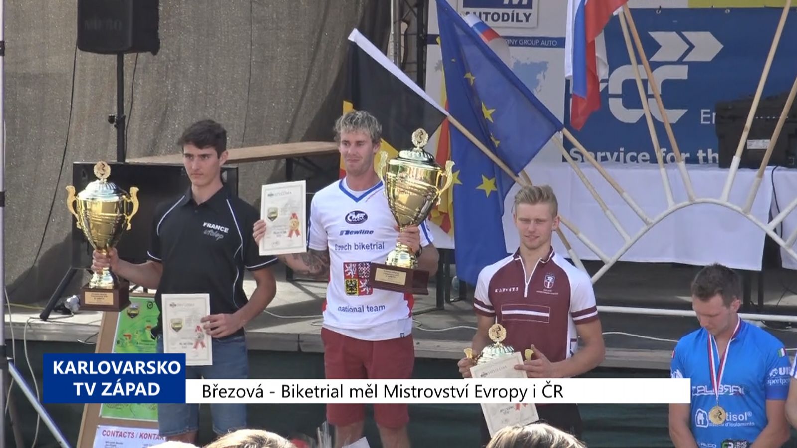 Březová: Biketrial měl Mistrovství Evropy i ČR (TV Západ)