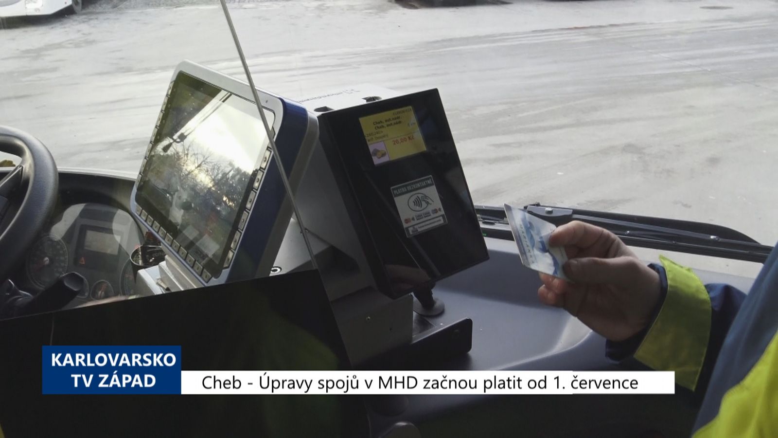 Cheb: Úpravy spojů v MHD začnou platit od 1. července (TV Západ)
