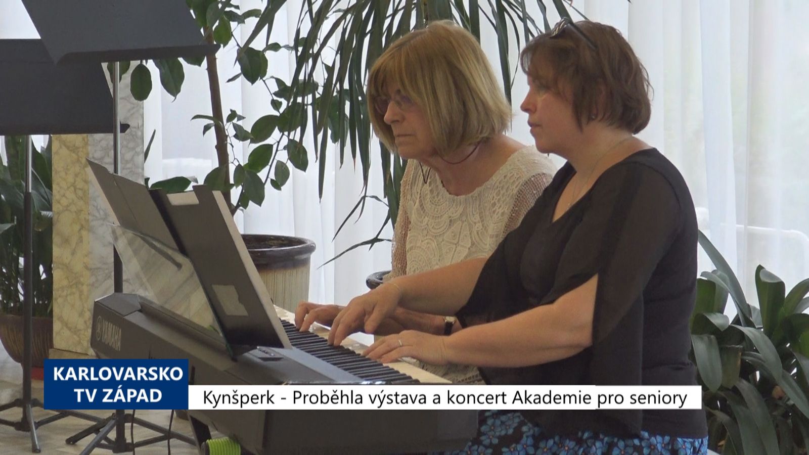 Kynšperk: Proběhla výstava a koncert Akademie pro seniory (TV Západ)