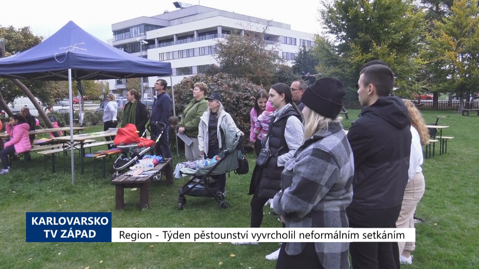 Region: Týden pěstounství vyvrcholil neformálním setkáním (TV Západ)