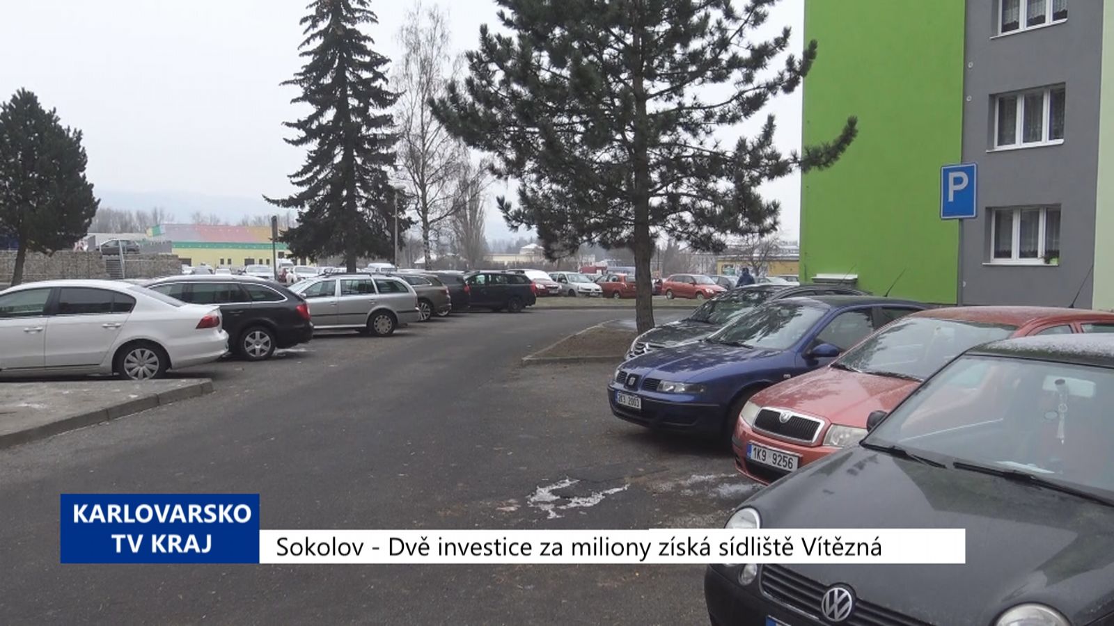 Sokolov: Dvě investice za miliony získá sídliště Vítězná (TV Západ)