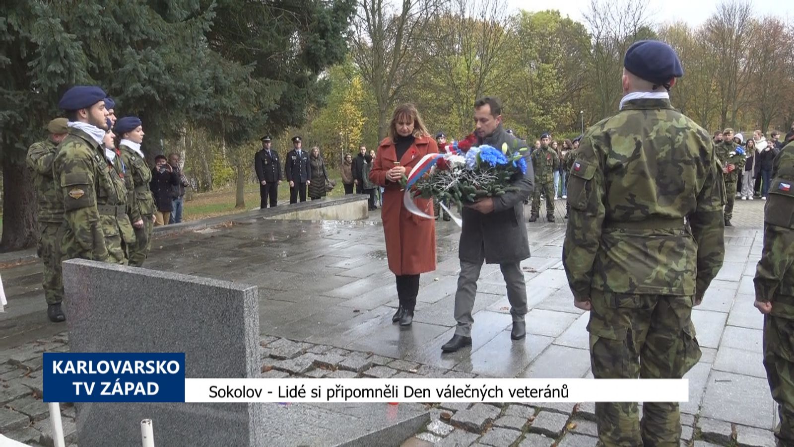 Sokolov: Lidé si připomněli Den válečných veteránů (TV Západ)
