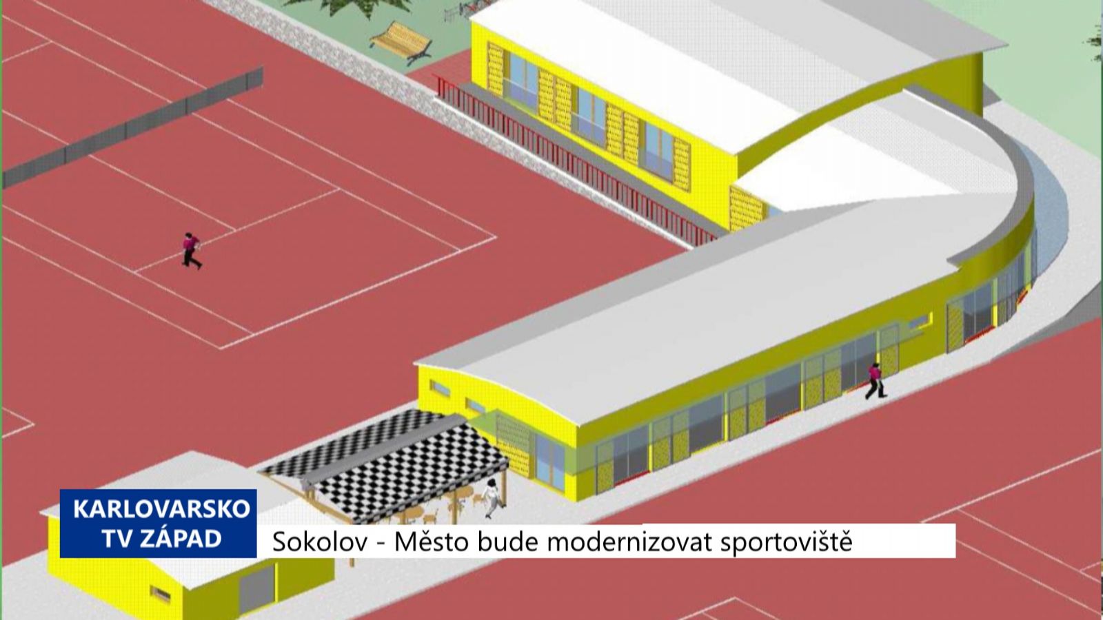 Sokolov: Město bude v příštích letech modernizovat sportoviště (TV Západ)