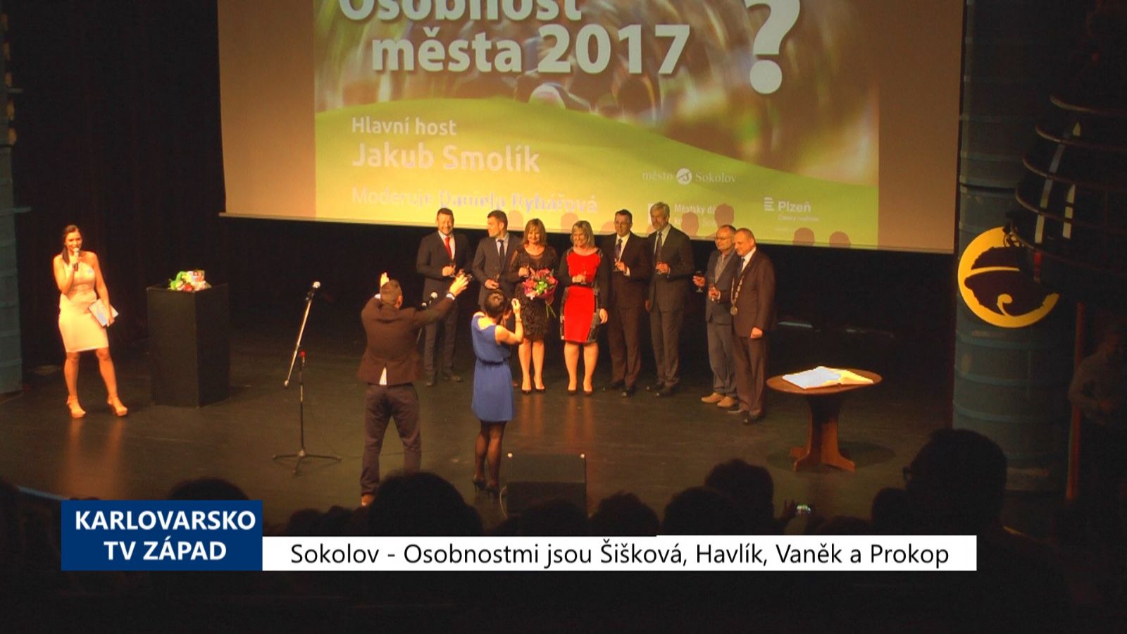 Sokolov: Osobnostmi města jsou Šišková, Vaněk, Havlík a Prokop (TV Západ)