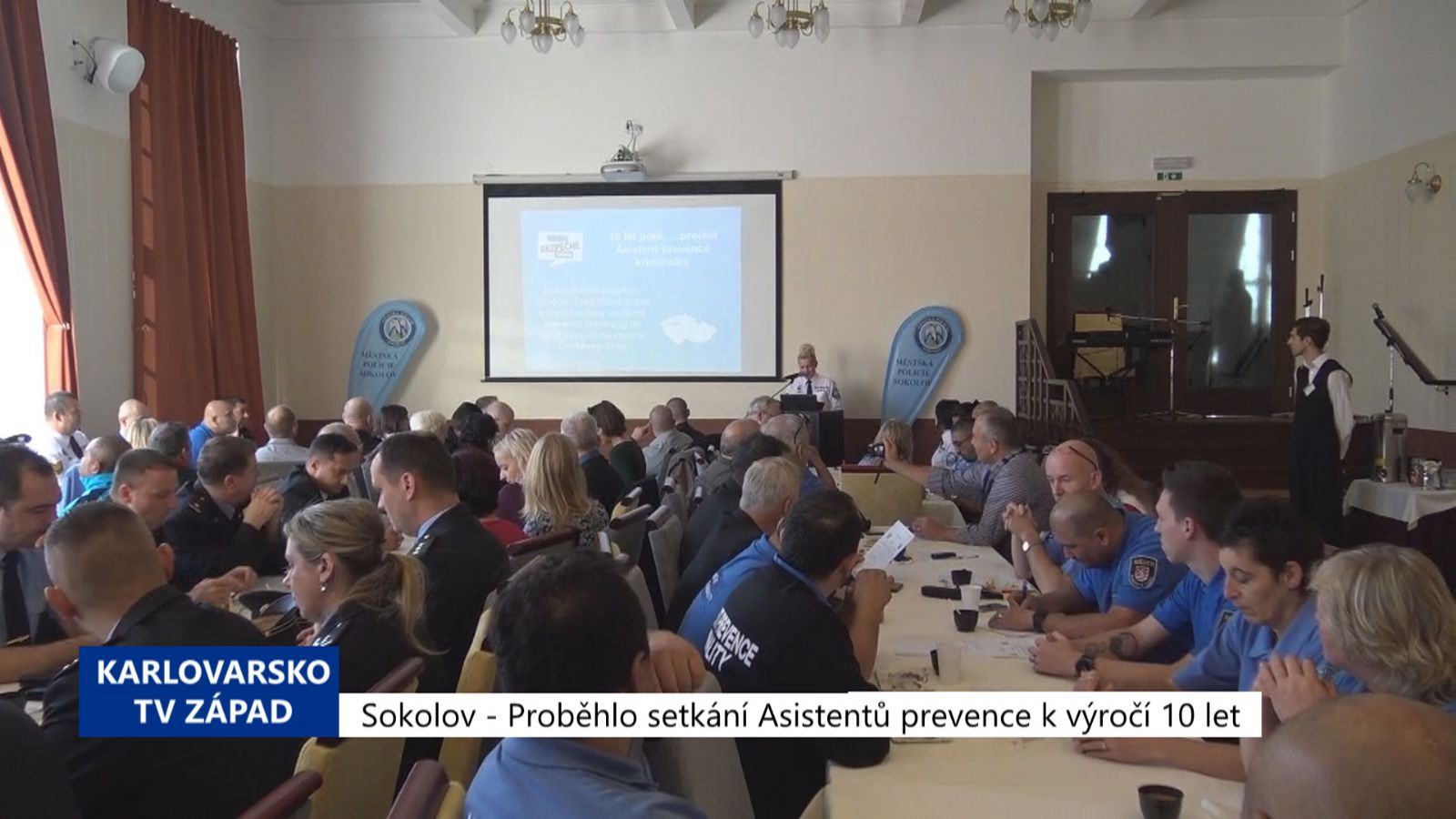 Sokolov: Proběhlo setkání Asistentů prevence k výročí 10 let (TV Západ)