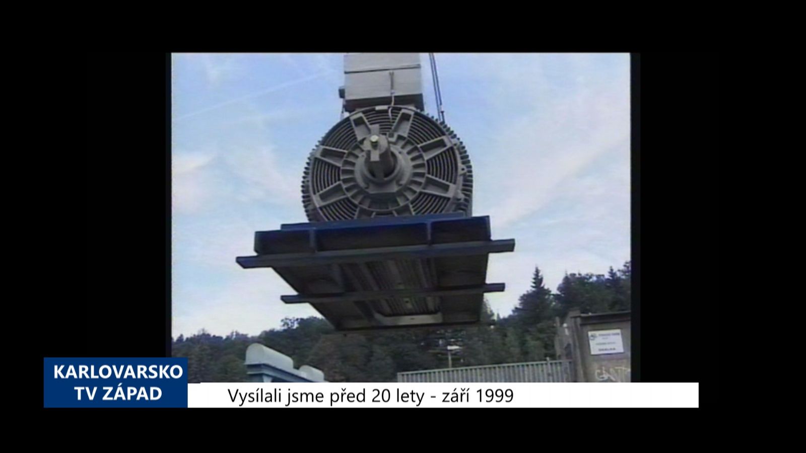 1999 – Cheb: Opravy přehrady Skalka finišují (TV Západ)	