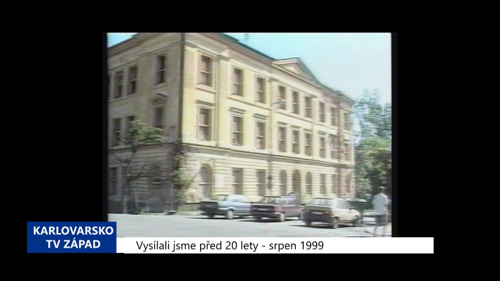 1999 - Cheb: Rudolfinum, zimák a vily (TV Západ)