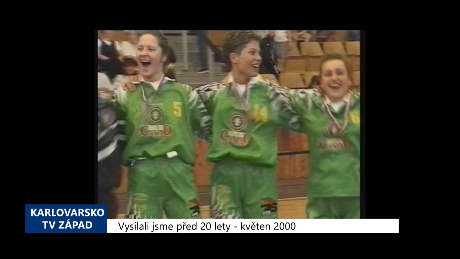 2000 – Cheb: Domácí obsadili druhé místo v házenkářské extralize (TV Západ) 