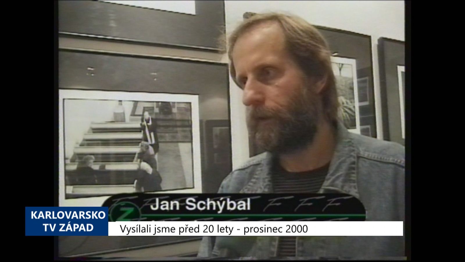 2000 – Cheb: Galerie G4 oslavila 15. narozeniny (TV Západ)