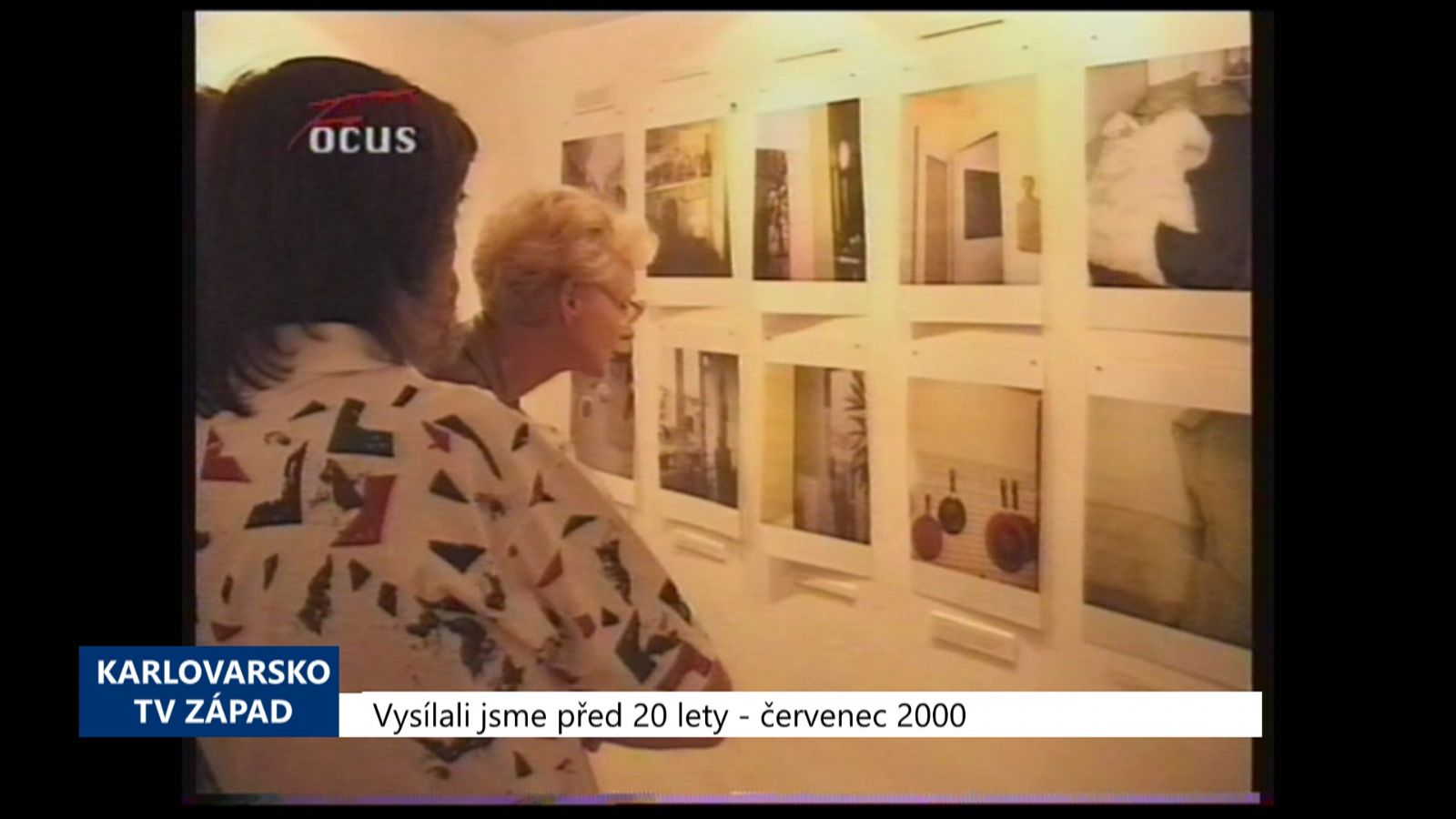 2000 – Cheb: V Galerii G4 vystavují bretanští fotografové (TV Západ)