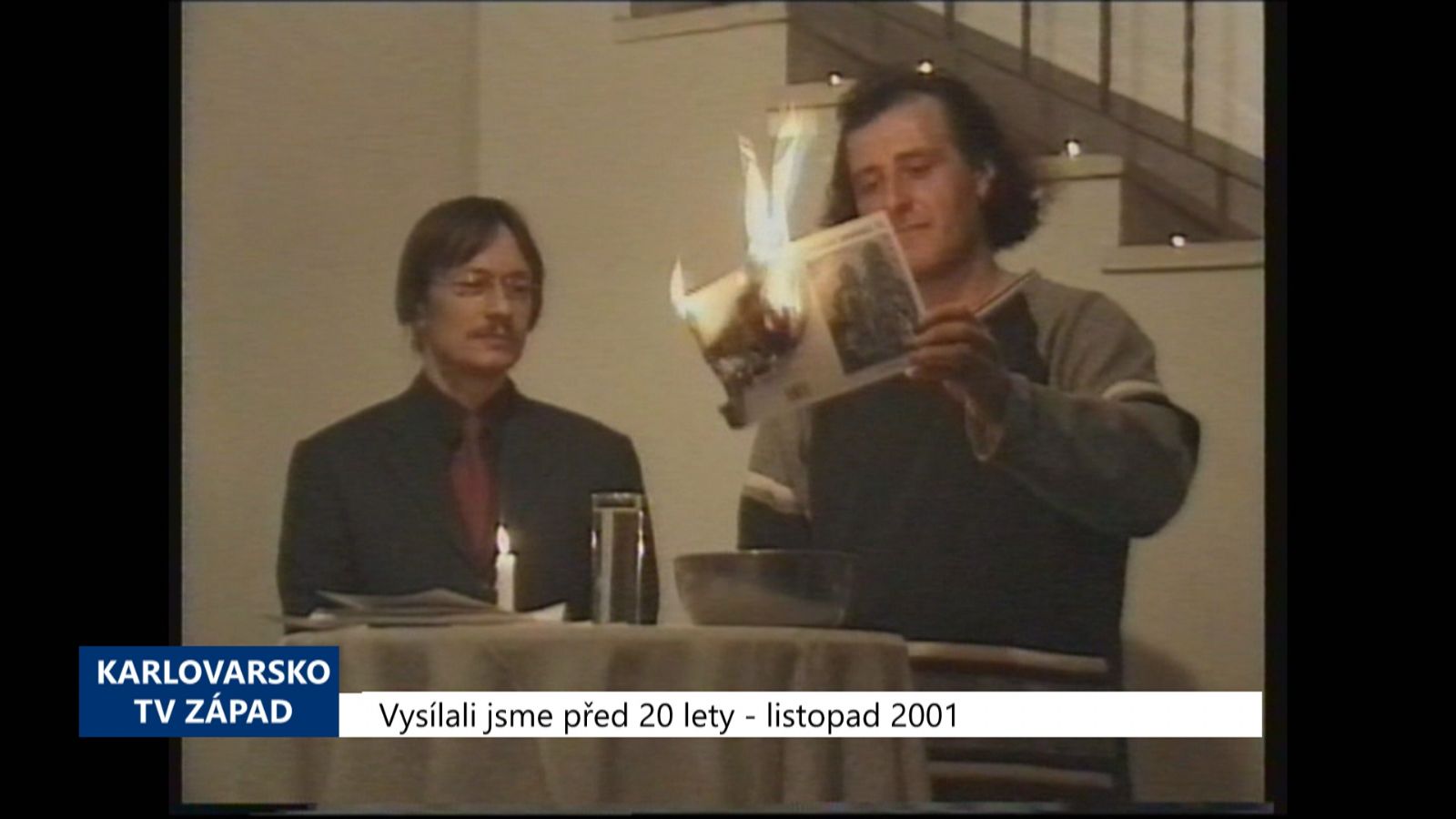 2001 – Cheb: Proběhl křest knihy Chebských pověstí (TV Západ)