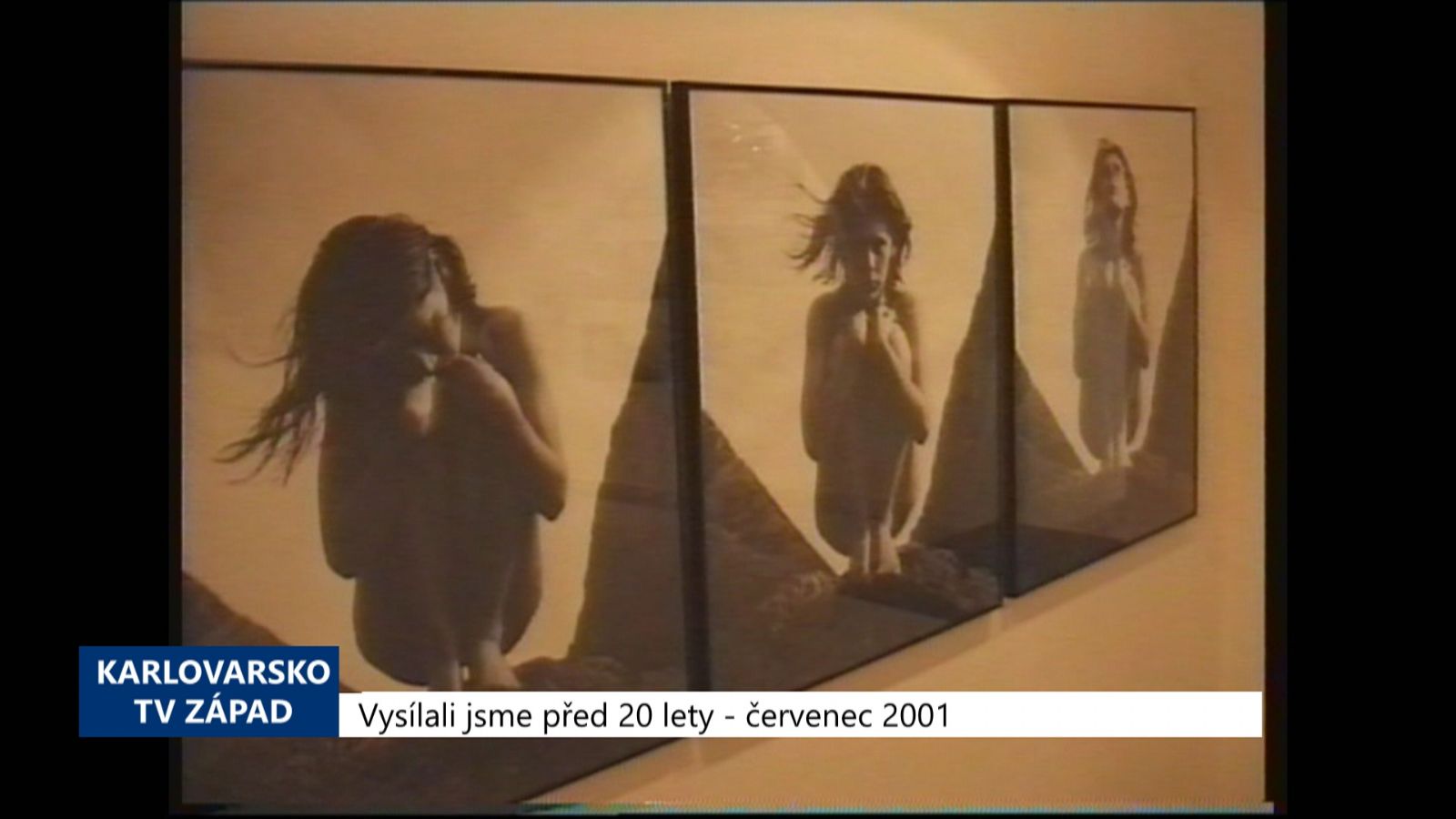 2001 – Cheb: V G4 je k vidění česko-francouzská výstava fotografií (TV Západ)