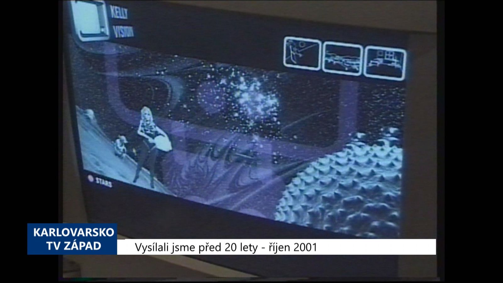 2001 – Cheb: Výstava Nová média měla úspěch (TV Západ)