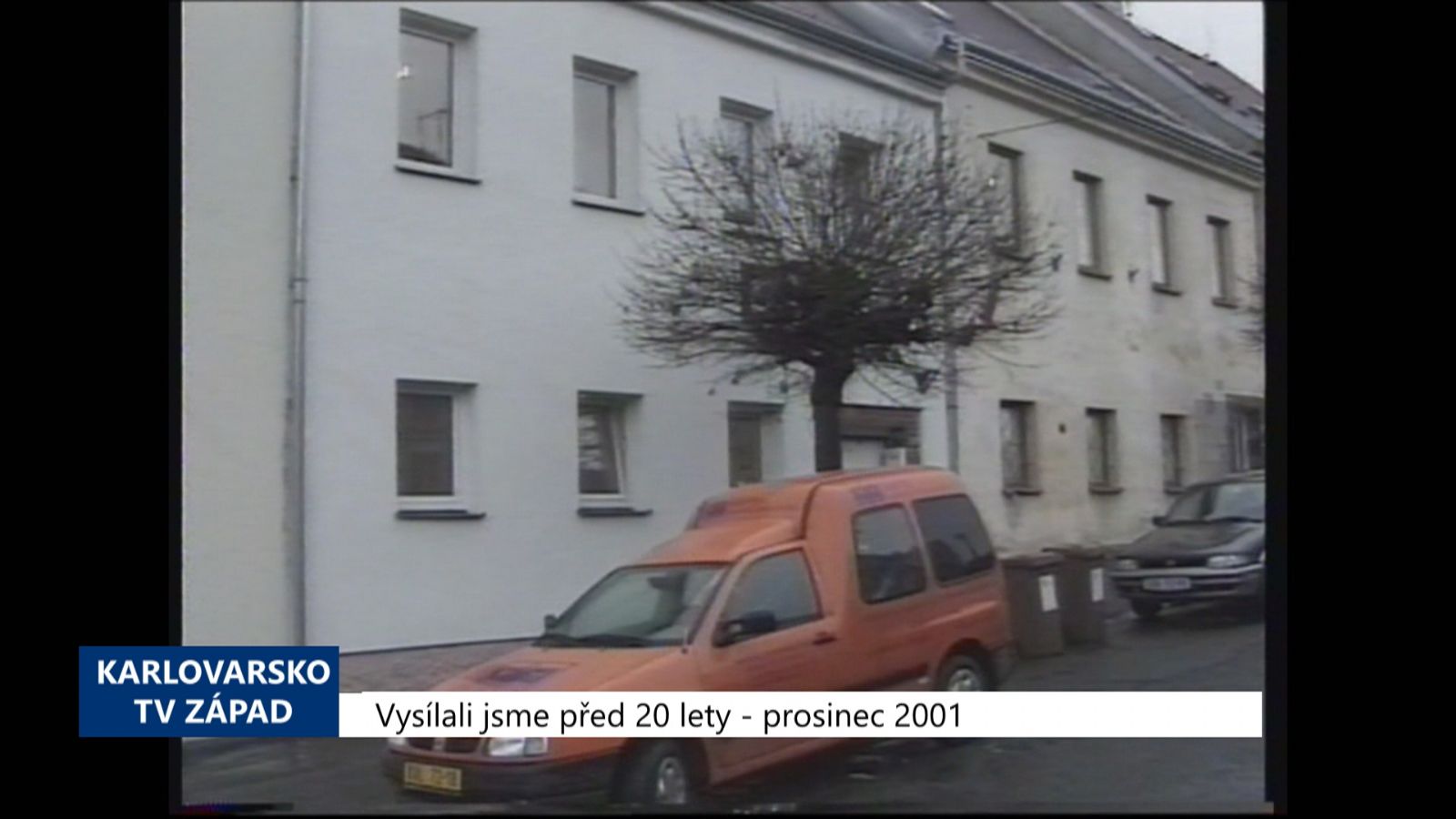2001 – Kynšperk: Lupiče z banky zadrželi policisté jen pár dní po činu (TV Západ)