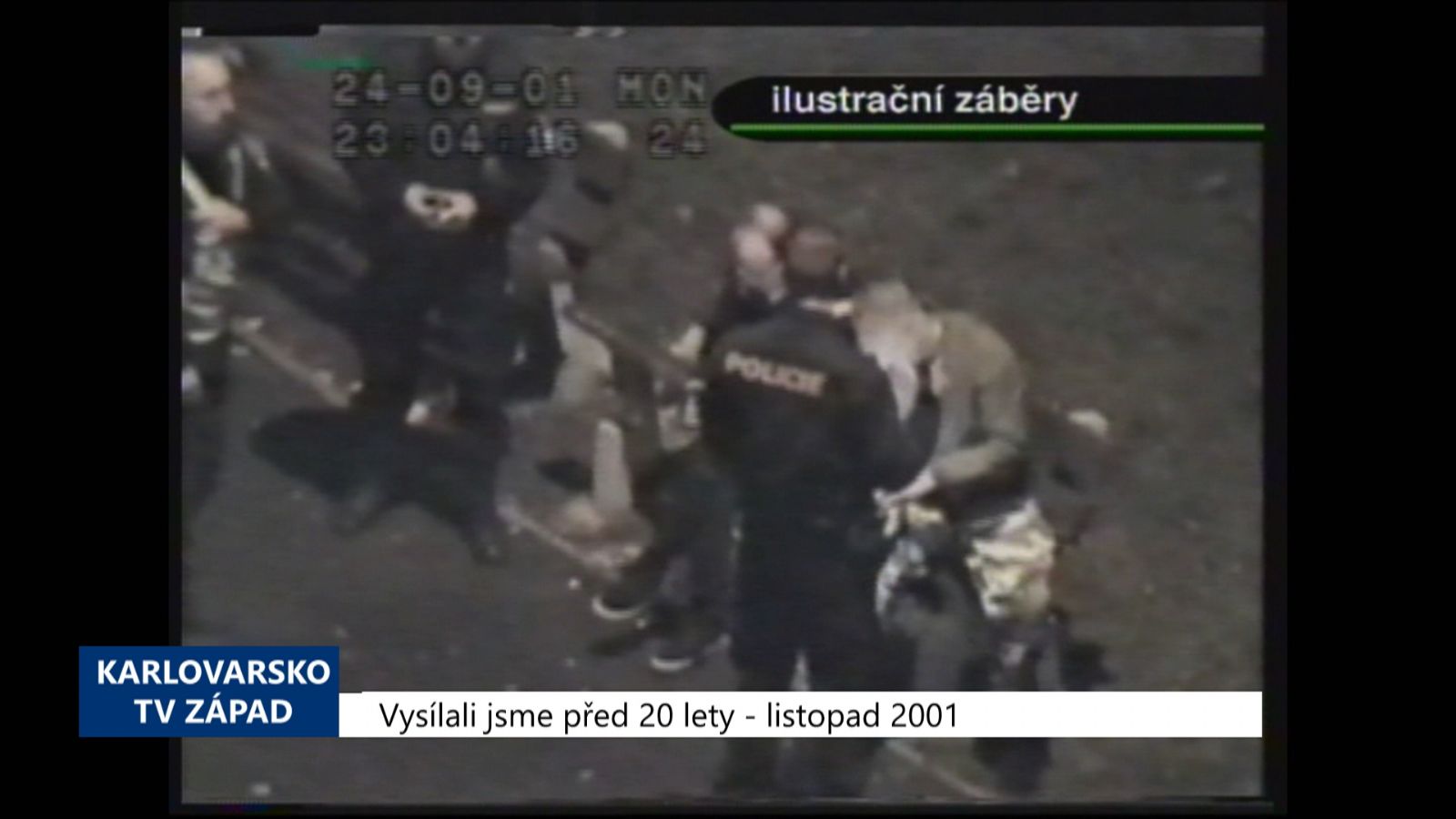 2001 – Sokolov: Kamerový systém snížil kriminalitu o 20 procent (TV Západ)