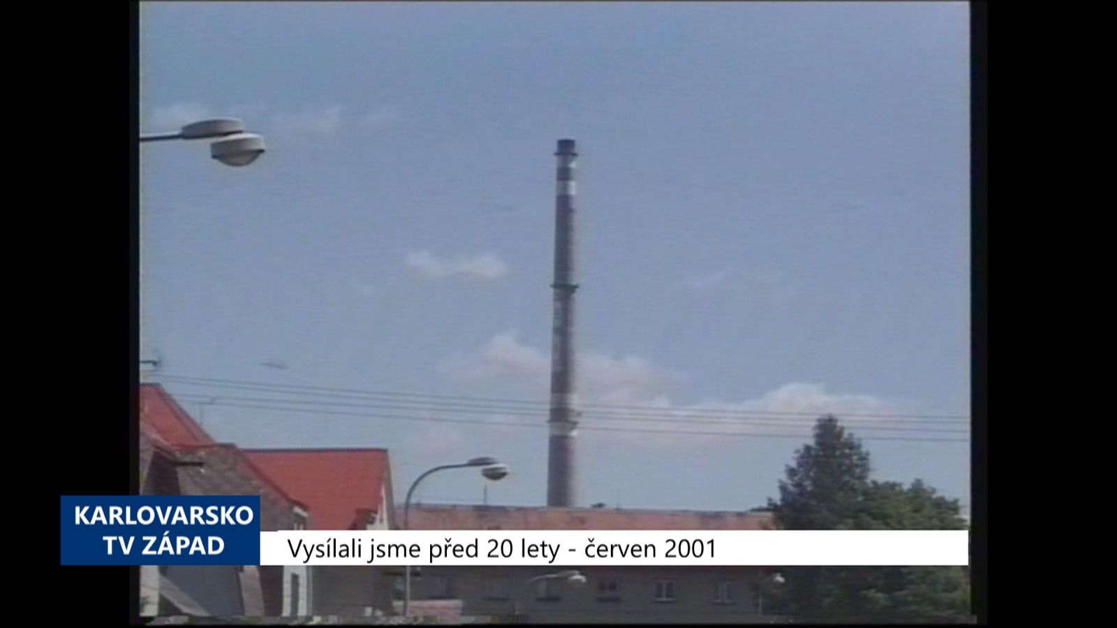 2001 – Sokolov: Kvalita ovzduší se dostala na velmi dobrou úroveň (TV Západ)