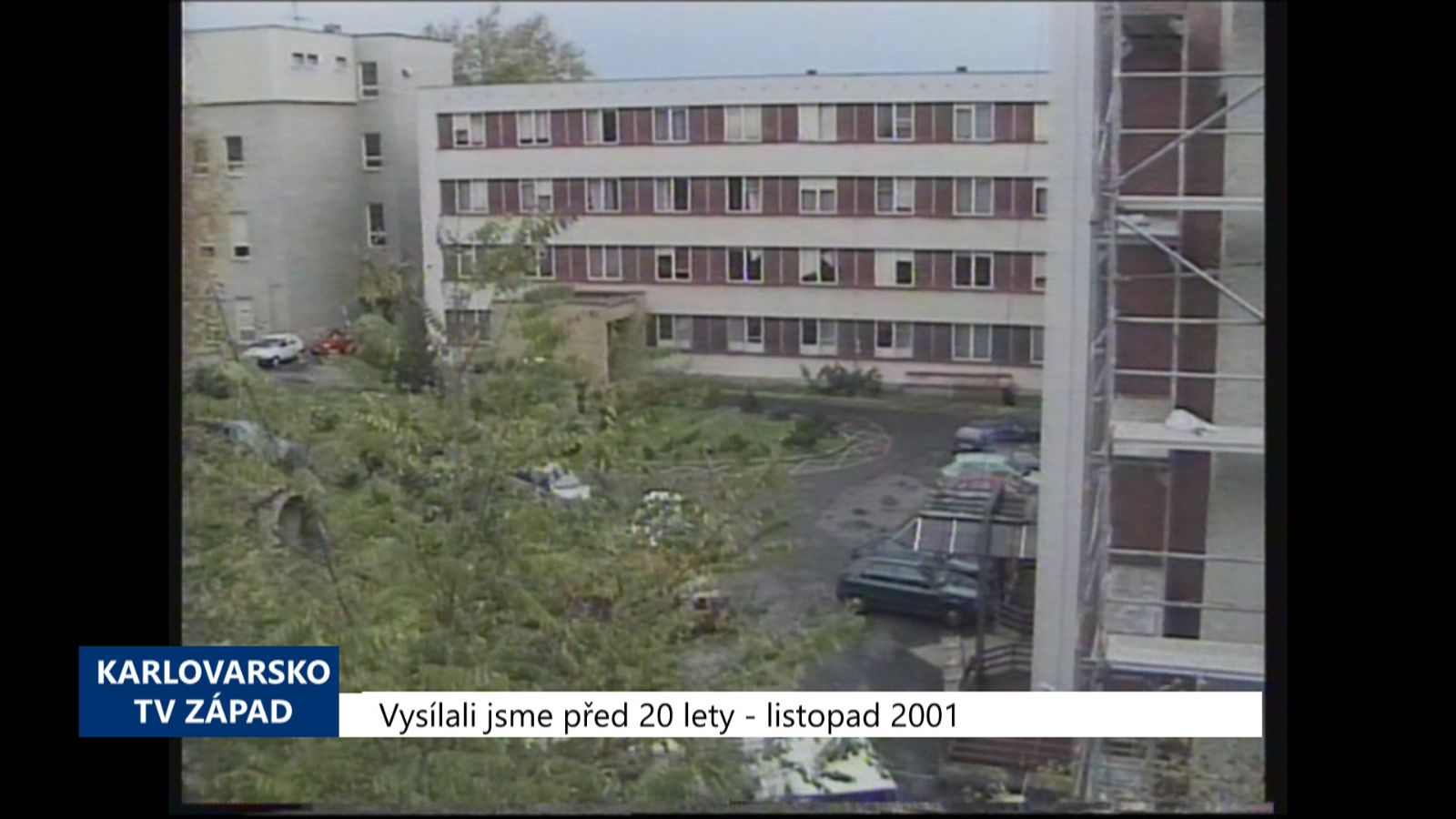 2001 – Sokolov: Nemocnice chce příspěvek, město její pozemky (TV Západ)