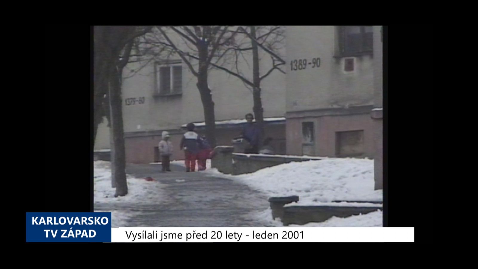 2001 – Sokolov: Starousedlíci si stěžují na hlučnou mládež (TV Západ)