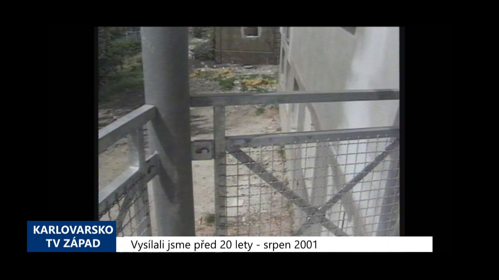 2001 – Sokolov: V Areálu klidného stáří vzniklo 17 bytů (TV Západ)