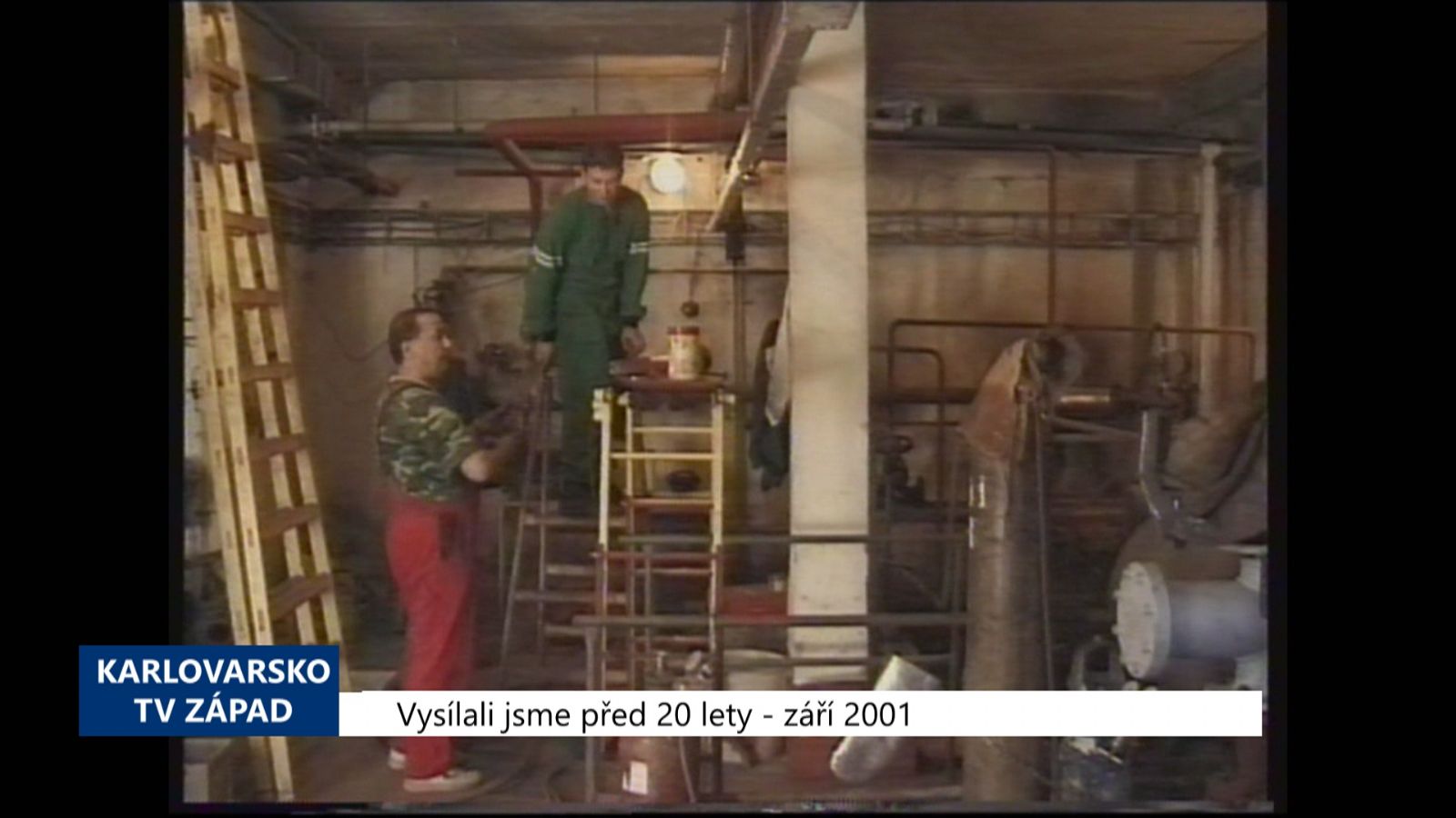 2001 – Sokolov: Žáky ve školách vystřídali stavebníci (TV Západ)