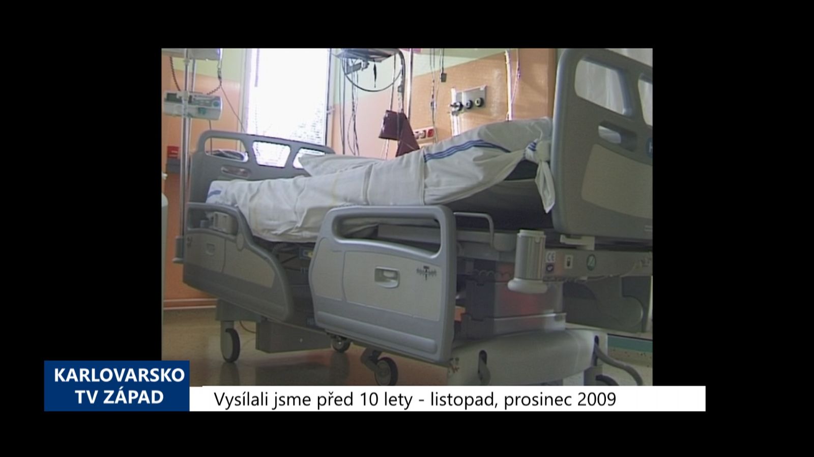 2009 – Sokolov: Nemocnice získala speciální lůžka (3912) (TV Západ)