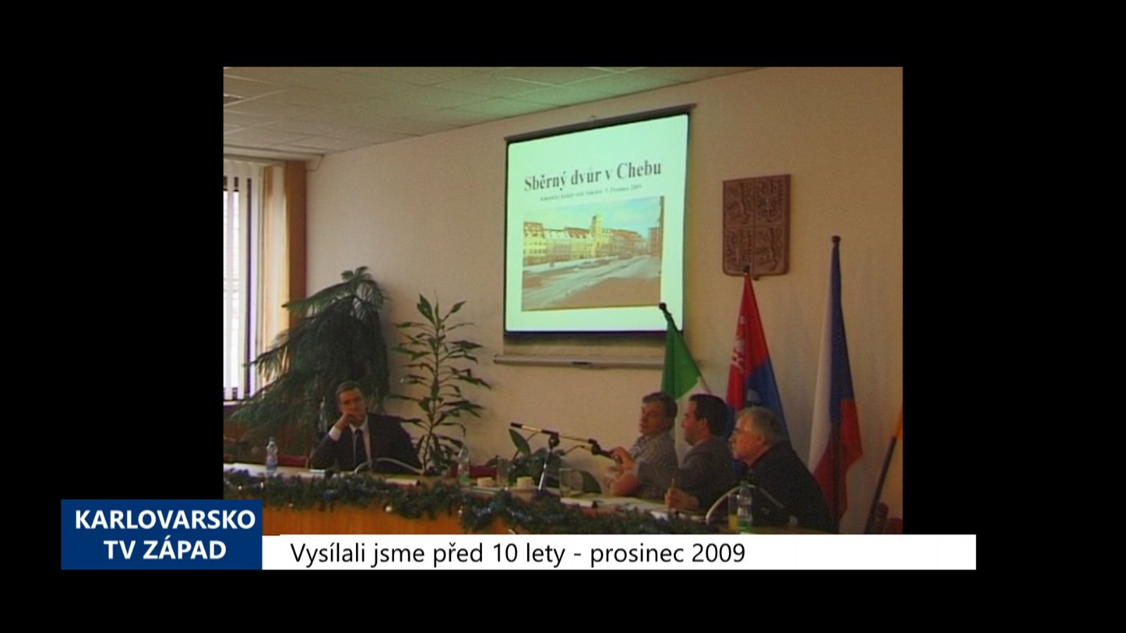 2009 - Sokolov: Seminář o odpadovém hospodářství (TV Západ)