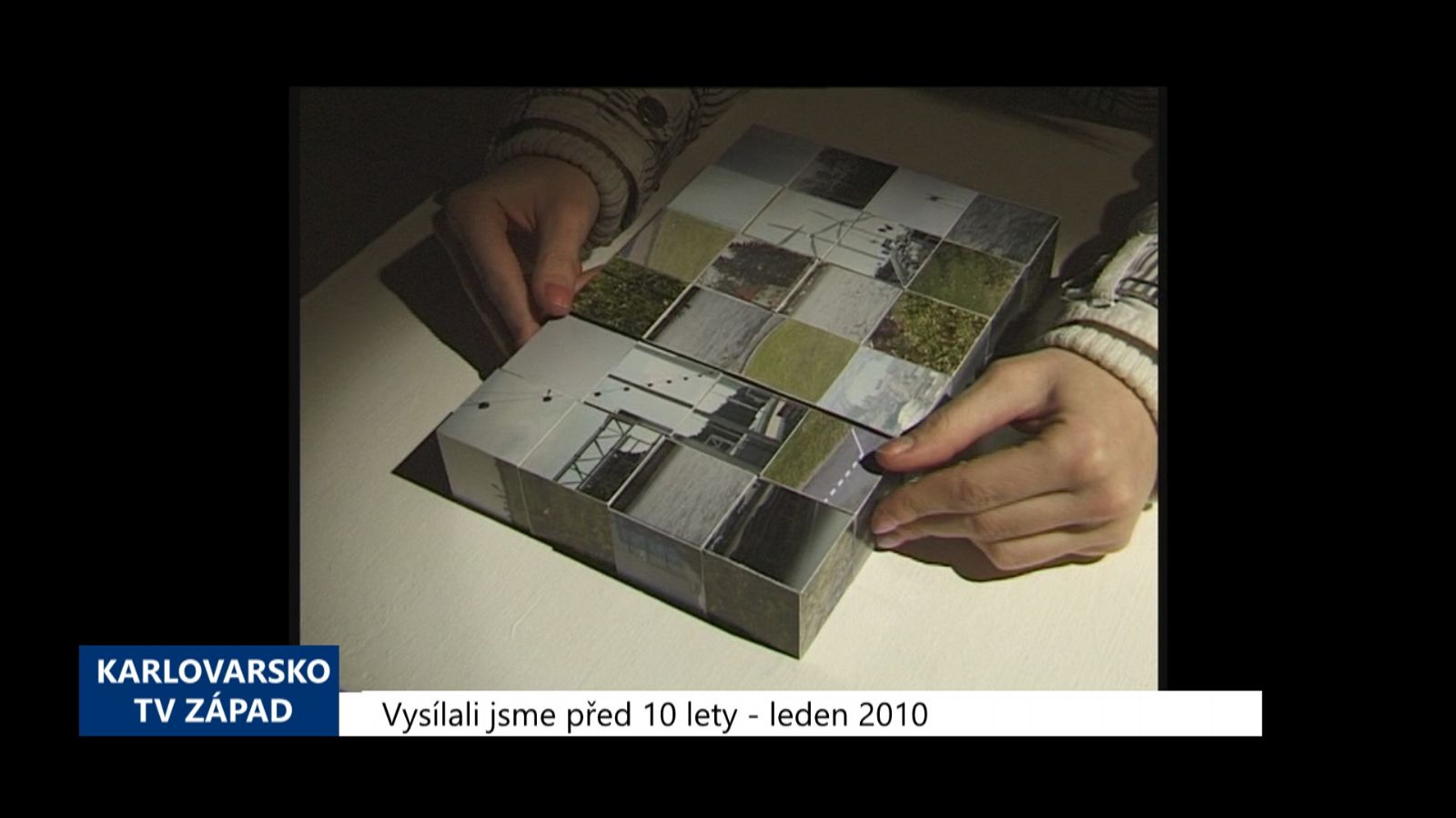 2010 – Cheb: Vnější prostor uvnitř Galerie4 (3949) (TV Západ)
