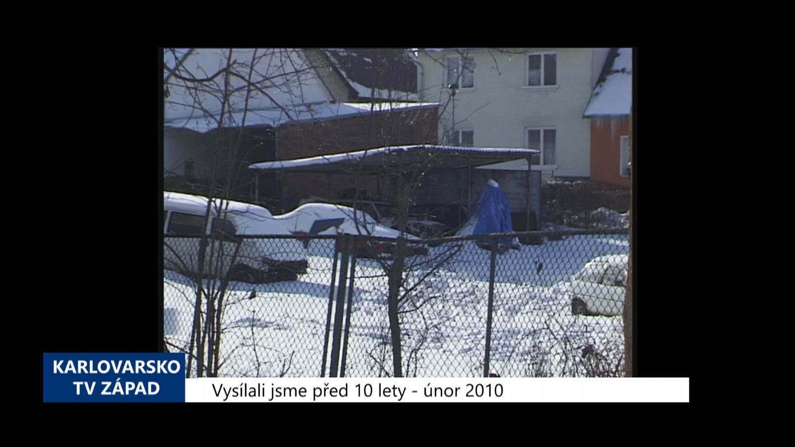 2010 – Sokolov: Město koupilo pozemek na záchytné parkoviště (3970) (TV Západ)