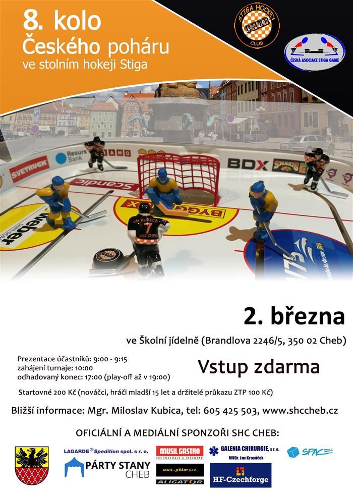 Cheb: Do města se sjedou nejlepší čeští hráči stolního hokeje