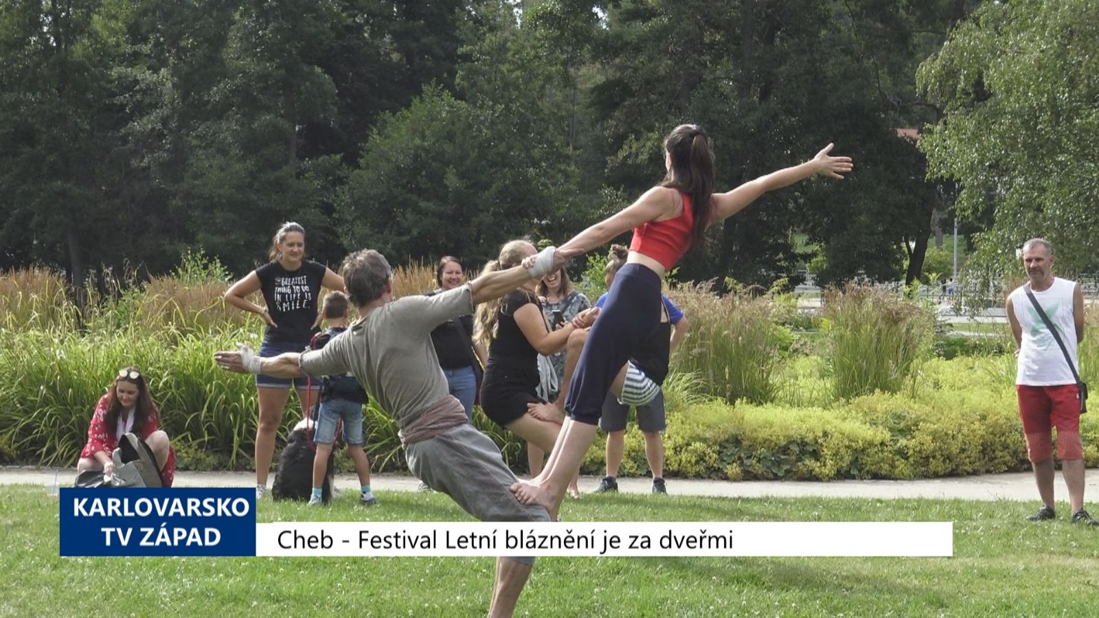Cheb: Festival Letní bláznění je za dveřmi (TV Západ)