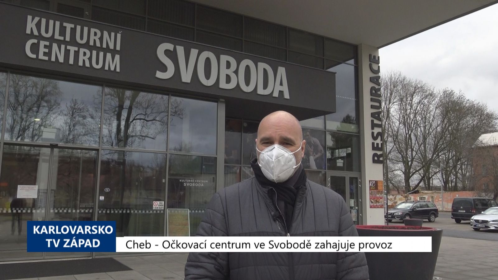 Cheb: Očkovací centrum ve Svobodě zahajuje provoz (TV Západ)