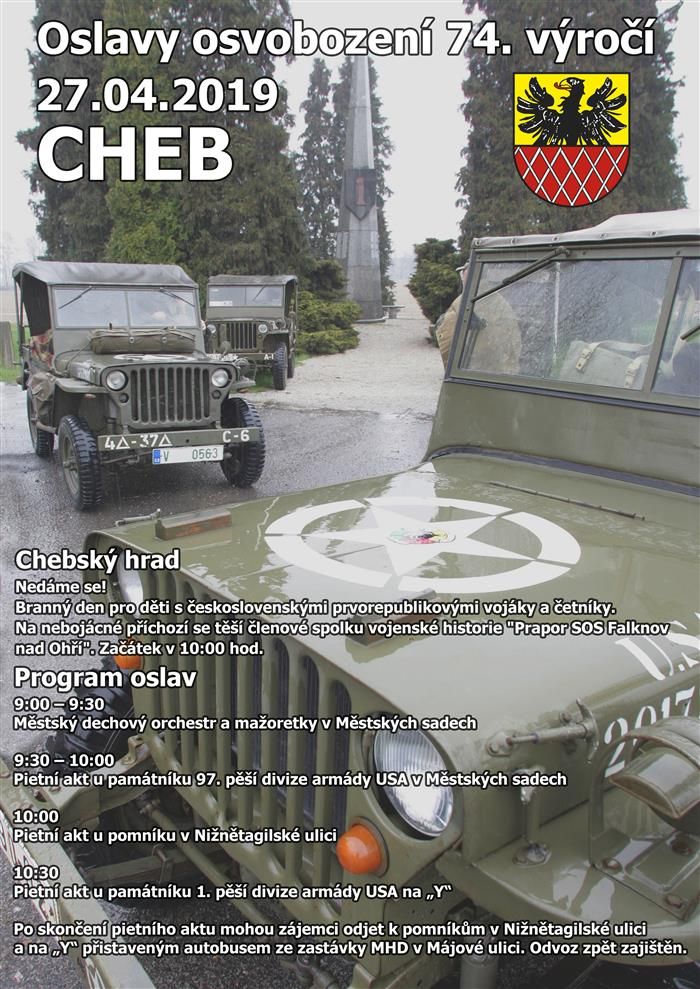 Cheb: Oslavy osvobození