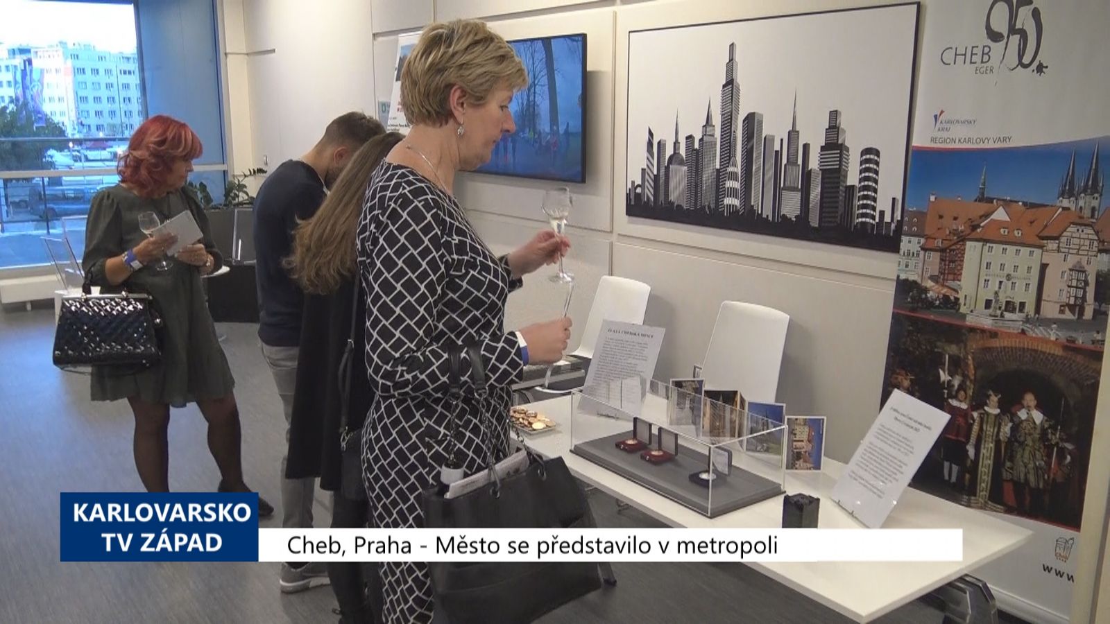 Cheb, Praha: Město se představilo v metropoli (TV Západ)