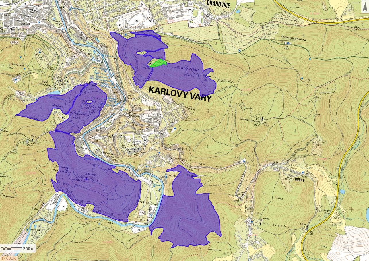 Karlovy Vary: V lázeňských lesích vznikne zvláště chráněné území