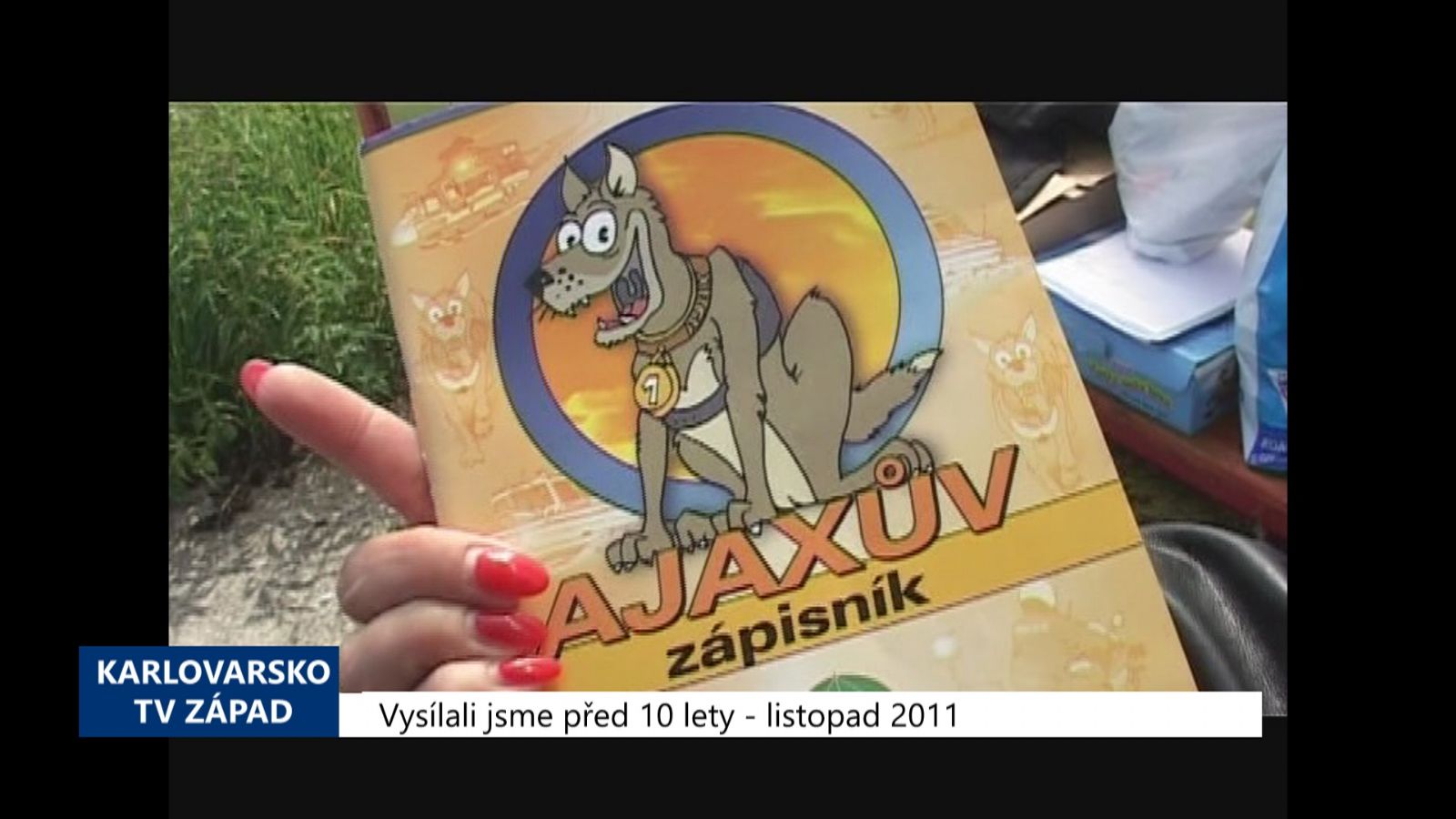 2011 – Sokolov: Kraj podpoří projekt policejního psa Ajaxe (4530) (TV Západ)
