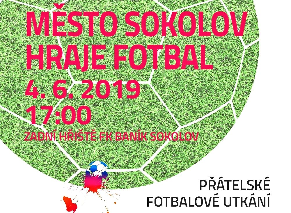Sokolov: Pozvánka na zítřejší přátelské fotbalové utkání