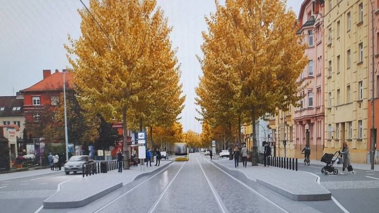 Klatovská třída bude zelenější a bezpečnější